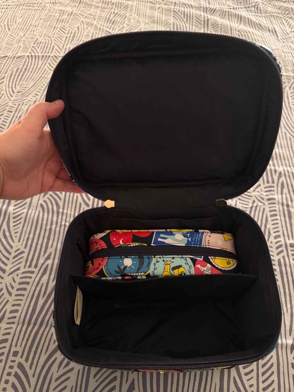 Kate Spade travel toiletry case - Picture 5 of 9